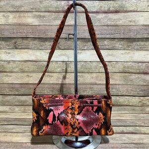 La Bagagerie Snake Skin Shoulder Bag